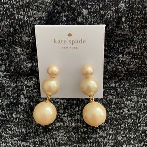 NWT Kate Spade Pearl earrings